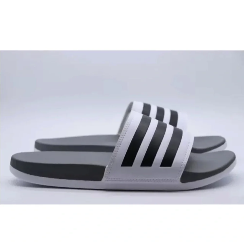 ADIDAS ADILETTE COMFORT SPORTSWEAR SWIM SLIDES - WHITE GZ5895 - MEN - SIZE 18